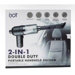 IJoy 2-In-1 Double Duty Portable Handheld Vacuum
